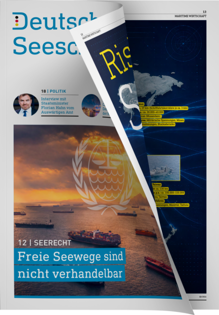 Cover der Deutschen Seeschifffahrt, Ausgabe 3-2026